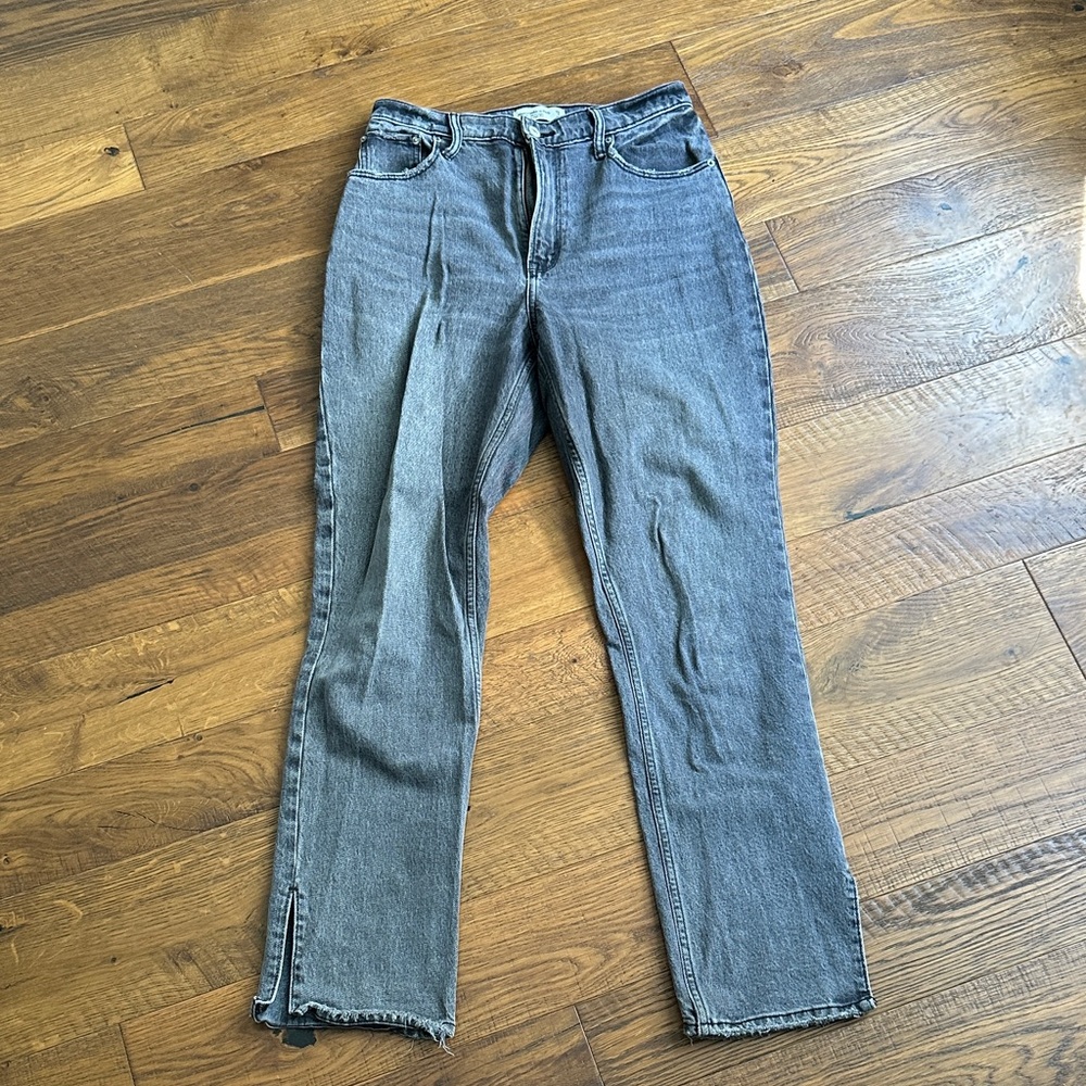 Abercrombie & Fitch Black Ultra High Rise Jeans